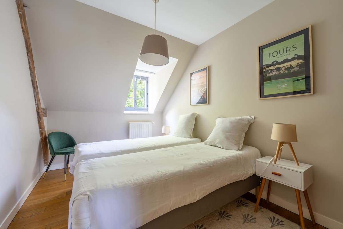Chambre 4 — Deux lits simples